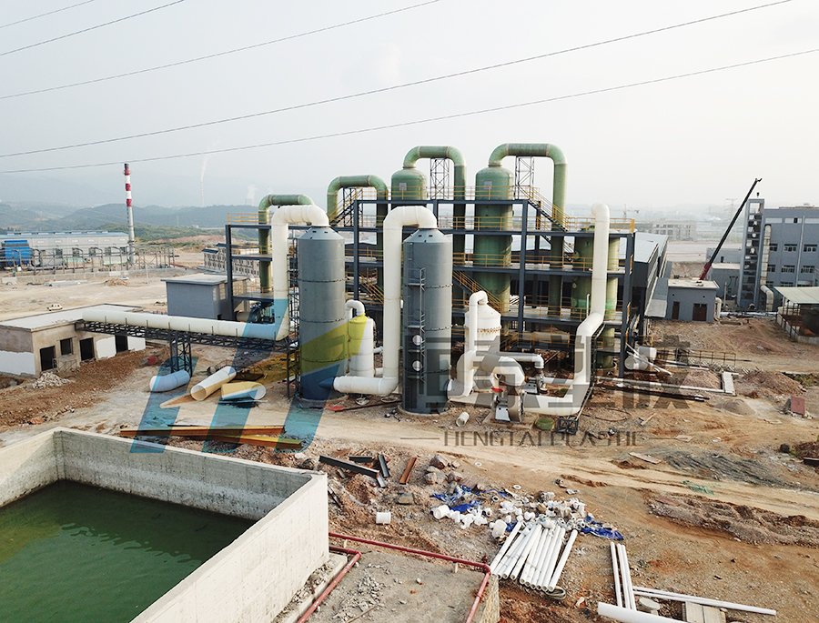 2004年湖北崇陽京釩冶煉公司尾氣脫硫工程